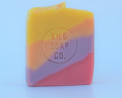 Sunset Handmade Artisan soap bar