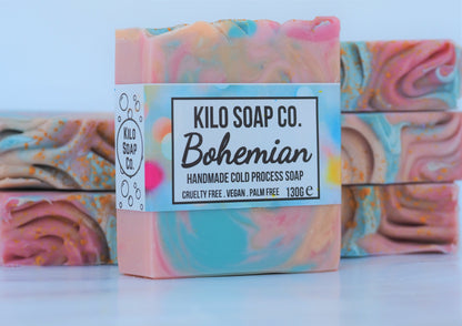 Bohemian Handmade artisan soap bar 