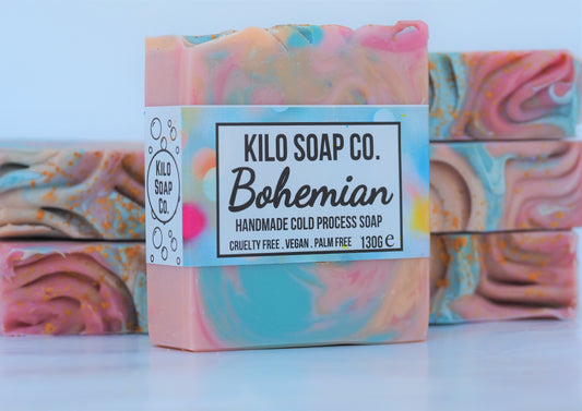 Bohemian Handmade artisan soap bar 