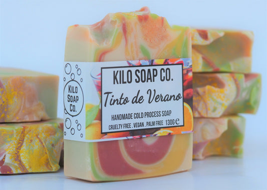 Tinto de Verano Handmade Artisan soap bar