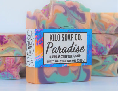 Paradise Handmade Artisan soap bar