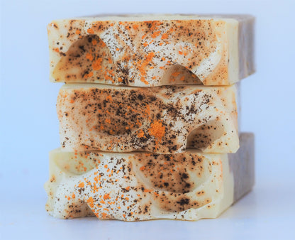 Coffee Scrub Handmade Artisan bar soap