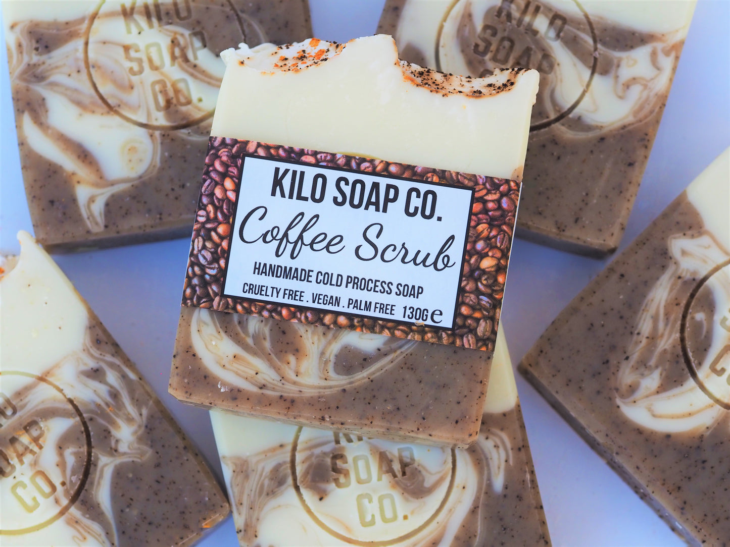 Coffee Scrub Handmade Artisan bar soap