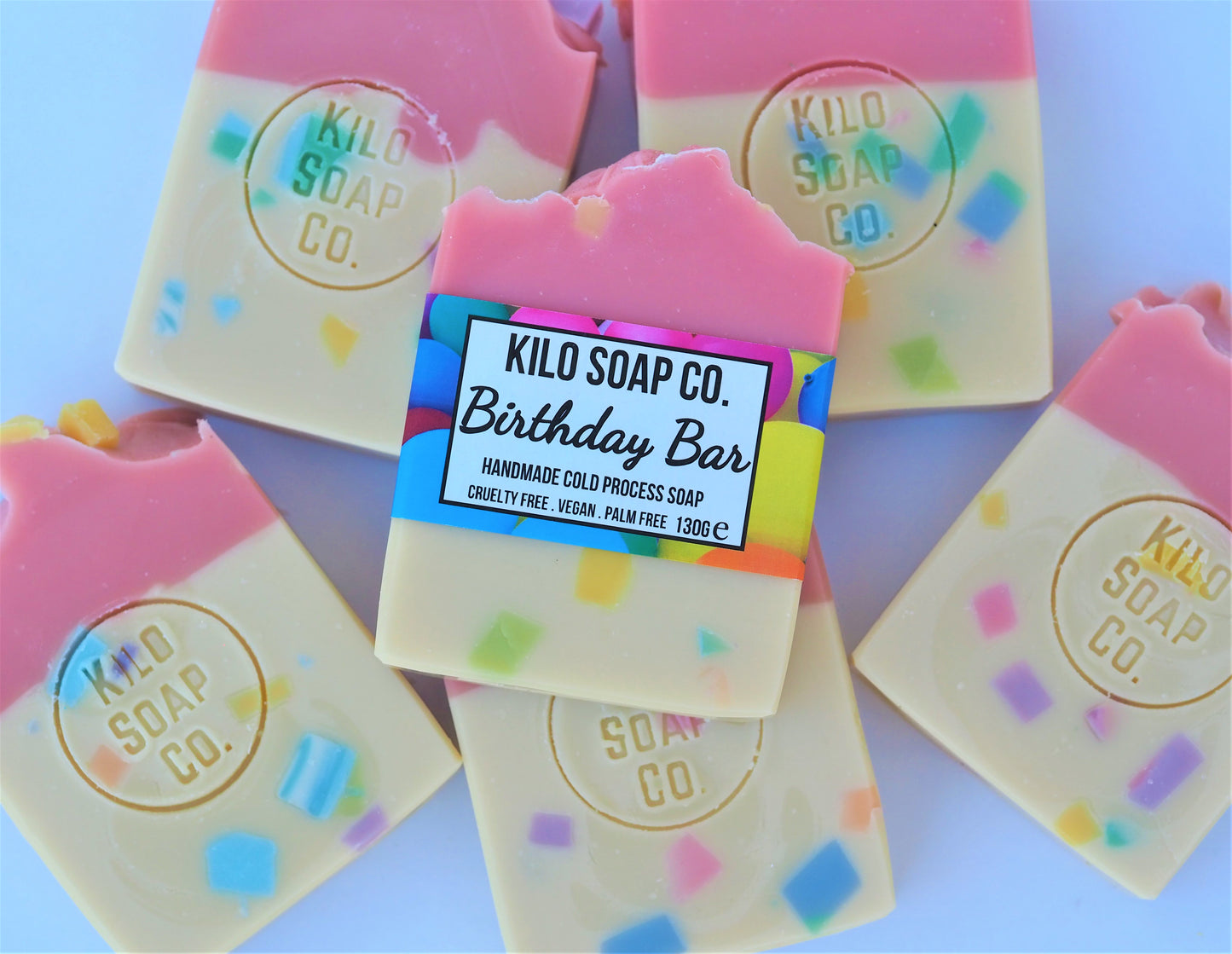 Birthday Handmade Artisan soap bar